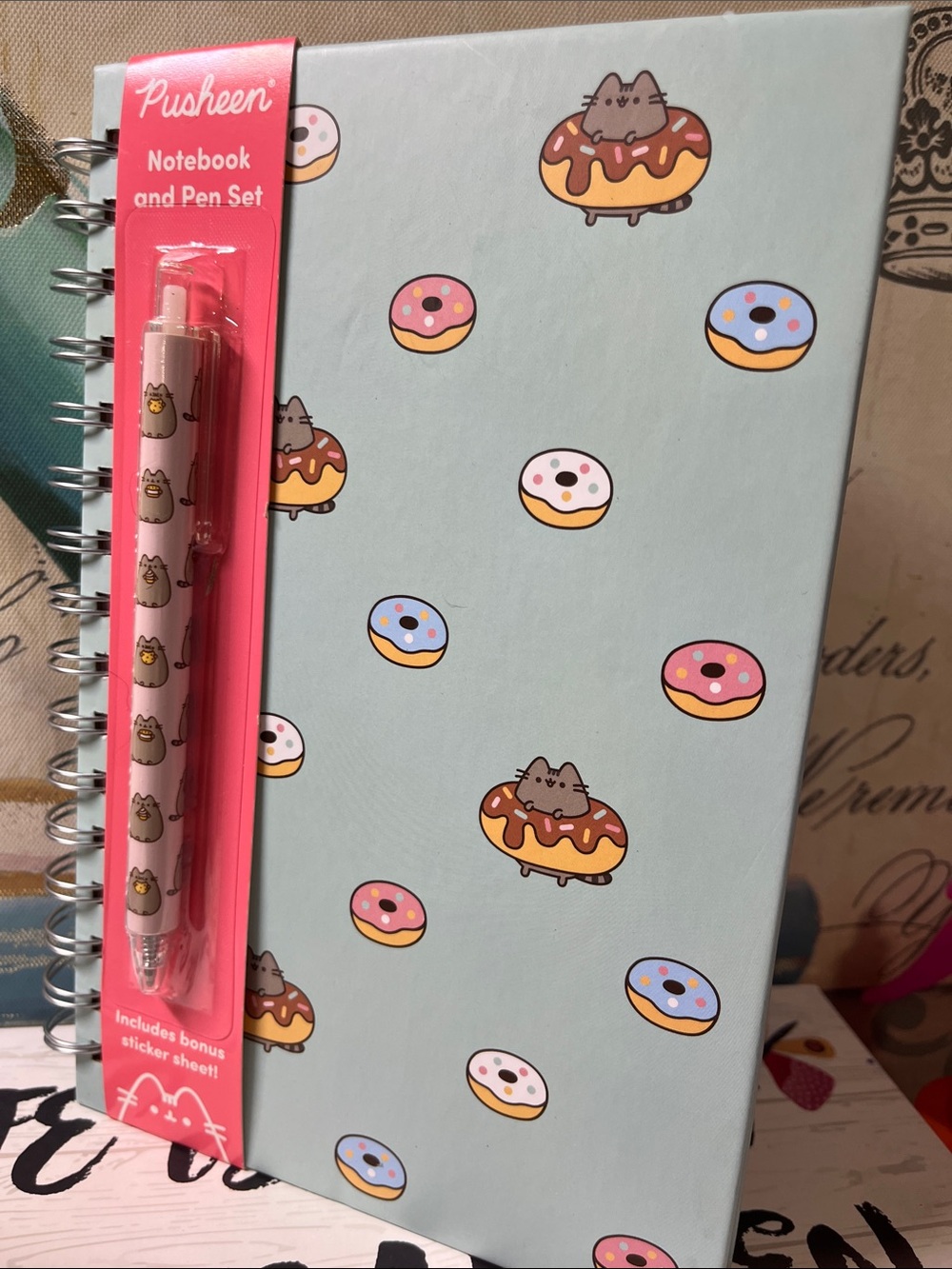 Kitty Cat 🐈⬛ Notebook and Pen Set